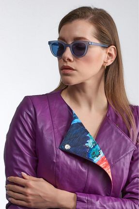 عینک آفتابی آبی زنانه Gabba - کد 111871688