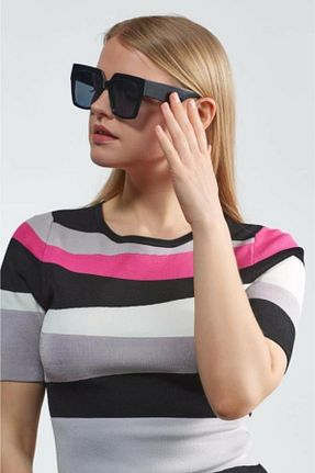عینک آفتابی مشکی زنانه UV400 Gabba Eye - کد 153813593