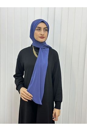 شال آبی زنانه اکریلیک R&S modibone - کد 874829851