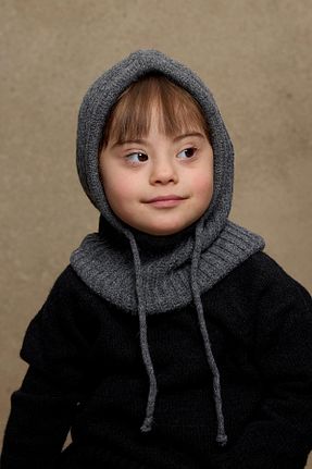 کلاه پشمی طوسی بچه گانه اکریلیک Fahhar Kids - کد 874824474