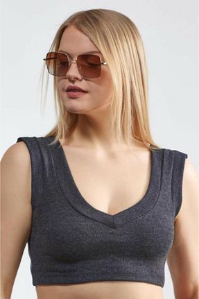 عینک آفتابی طلائی زنانه UV400 Gabba Eye - کد 154312386