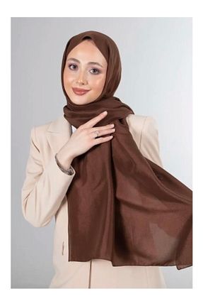 شال قهوه ای زنانه haremscarfs - کد 874831438