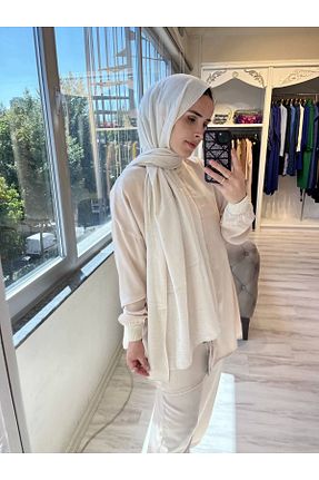 شال بژ زنانه جاز Invee - کد 844975774