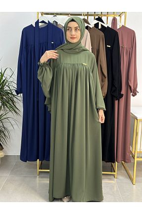 لباس حجاب خاکی زنانه رگولار R&S modibone - کد 874850831