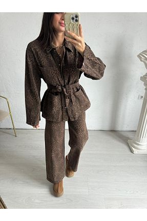 شلوارک و برمودا قهوه ای زنانه جین Bade Butik - کد 874874891