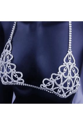 دستبند جواهر طوسی زنانه سنگ طبیعی MODA - کد 874400045