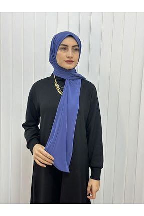 شال سرمه ای زنانه اکریلیک erasra class - کد 874897599