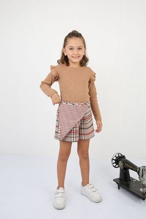 ست بالاتنه و پائین تنه قهوه ای بچه گانه بافت biggbom kidswear - کد 874943464