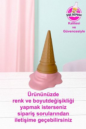اجسام تزئینی و بیبلو صورتی پلاستیک Şişe Deposu - کد 850131655