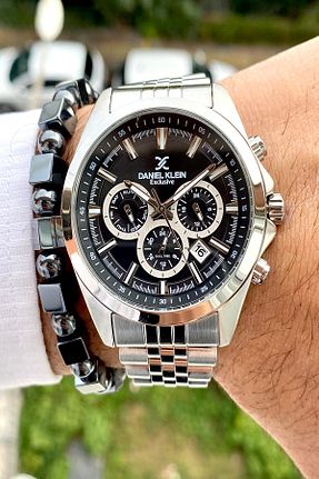 ساعت مچی طوسی مردانه 41-45 میلی متر Daniel Klein - کد 874945408