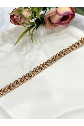 دستبند استیل (فولاد) طلائی زنانه استیل (فولاد) XUPING JEWELRY - کد 854918876