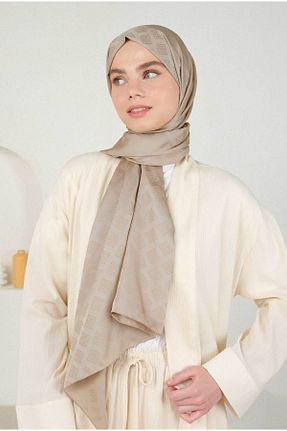 شال سفید زنانه پلی استر HEQA - کد 846966474