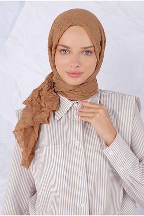 شال صورتی زنانه پلی استر HEQA - کد 849618840