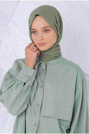 شال سبز زنانه پنبه ای HEQA - کد 848482892