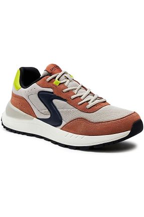 کفش اسنیکر زرشکی مردانه بند دار Skechers - کد 874950652