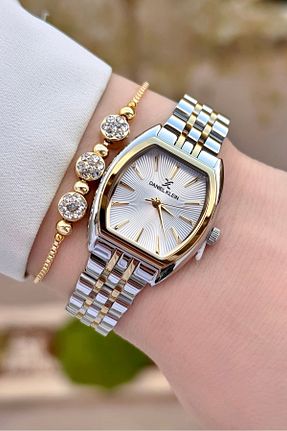 ساعت مچی طلائی زنانه 26-30 میلی متر Daniel Klein - کد 874948199