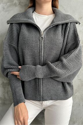 رویه طوسی زنانه پنبه پلی استر macharel jeans - کد 874960233