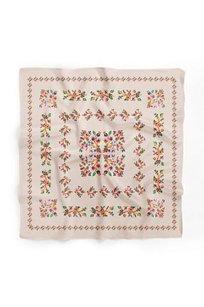 دستمال گردن زرد زنانه D scarf - کد 873180084