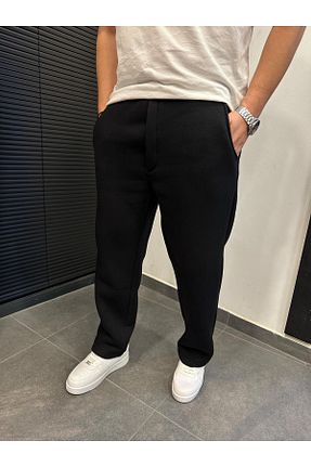 شلوار کرمگن مشکی مردانه Relaxed Detts - کد 874979993