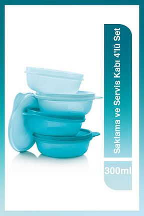 ظرف نگهداری آبی پلاستیک Tupperware - کد 75739555