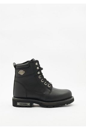 بوت / نیم بوت مشکی مردانه پاشنه تخت Harley Davidson - کد 354757387