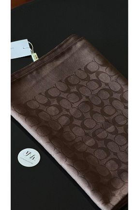 شال قهوه ای زنانه MODA SCARF - کد 874987470