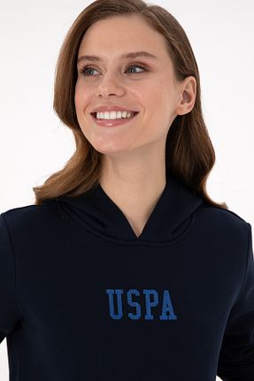 سوئیشرت سرمه ای زنانه ساده U.S. Polo Assn. - کد 874997208