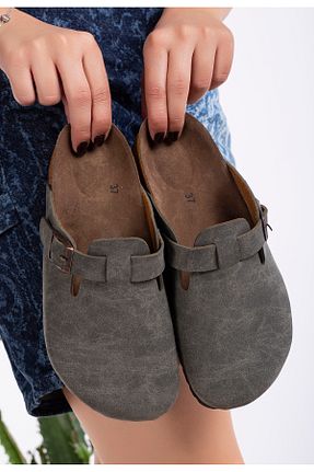 دمپائی نباتی بچه گانه چرم مصنوعی Aurora Shoes - کد 874990962