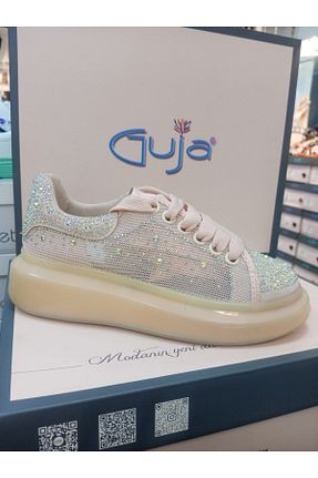 کفش کژوال صورتی زنانه پارچه ای Guja - کد 875081177
