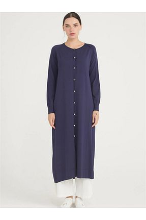 رویه حجاب سرمه ای زنانه مخلوط پلی آمید Nuss - کد 875004476