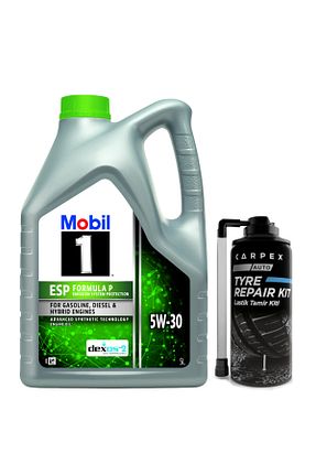 روغن موتور و افزودنی موتور خودرو 5 Litre Mobil - کد 763022168
