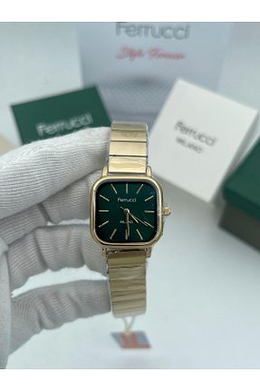 ساعت مچی طلائی زنانه 36-40 میلی متر Ferrucci - کد 875054385