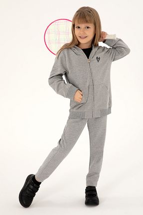 سوئیشرت طوسی بچه گانه ساده U.S. Polo Assn. - کد 866988671