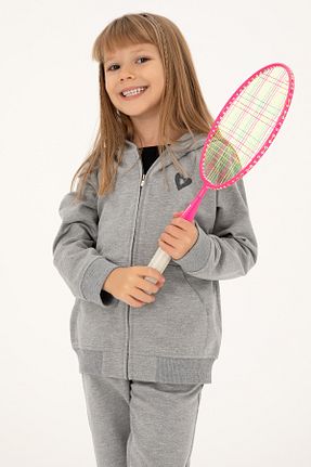 سوئیشرت طوسی بچه گانه ساده U.S. Polo Assn. - کد 866988671