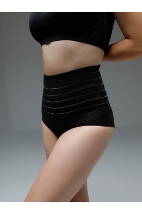 گن لاغری سایز بزرگ مشکی زنانه MİSTİRİK - کد 864983143