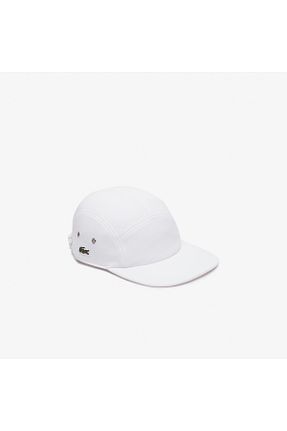 کلاه سفید زنانه پلی استر Lacoste - کد 875031766