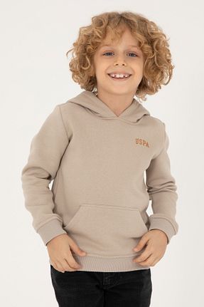 سوئیشرت مشکی بچه گانه ساده U.S. Polo Assn. - کد 865456543