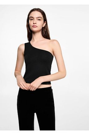 شلوار مشکی زنانه پلی استر MANGO Teen - کد 875175768