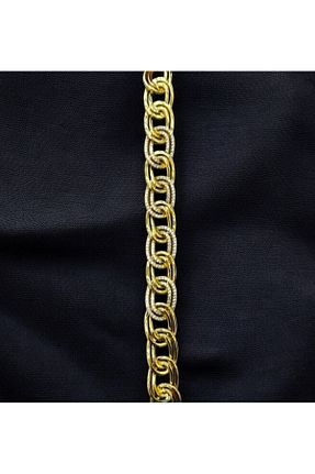 دستبند استیل (فولاد) طلائی زنانه استیل (فولاد) XUPING JEWELRY - کد 875198049