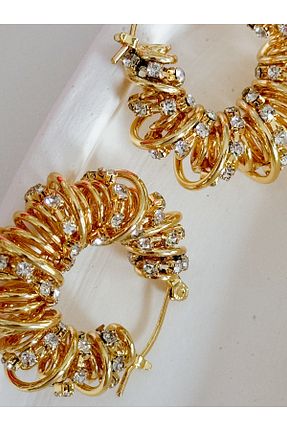 گوشواره استیل (فولاد) متالیک استیل (فولاد) CHARMLUCKY - کد 875211259