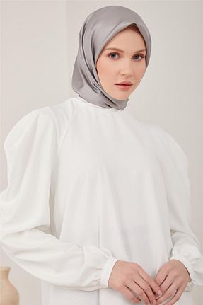 بلوز حجاب قهوه ای زنانه رگولار Armine - کد 716387630