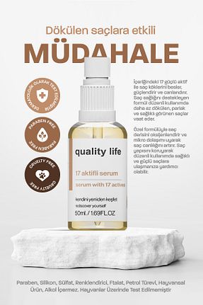 روغن و سرم مو Quality Life - کد 653155727