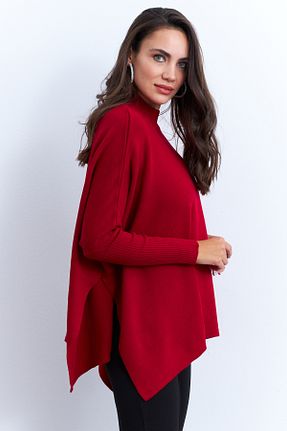 بلوز قرمز زنانه ساده Cool & Modest - کد 874406618