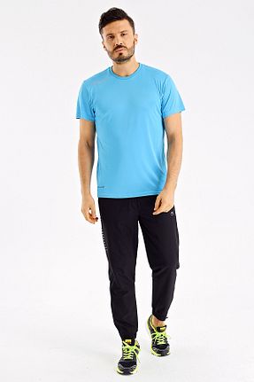 تیشرت فیروزه ای مردانه رگولار uhlsport - کد 51609468