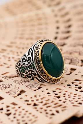 انگشتر نقره مردانه عقیق Silva Silver - کد 52233692
