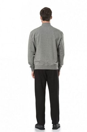 ست کرمکن اسپرت طوسی مردانه پنبه ای Pierre Cardin - کد 53693202