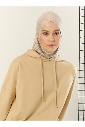 کلاه شنای حجاب قهوه ای زنانه Ecardin - کد 94458777