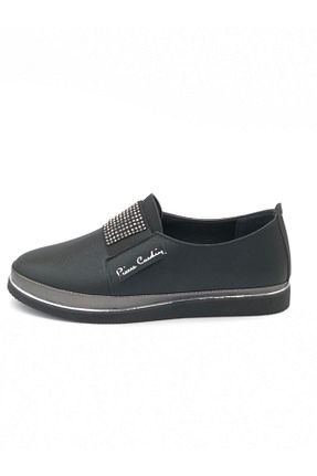 کفش کژوال مشکی زنانه چرم خالص Pierre Cardin - کد 132813051
