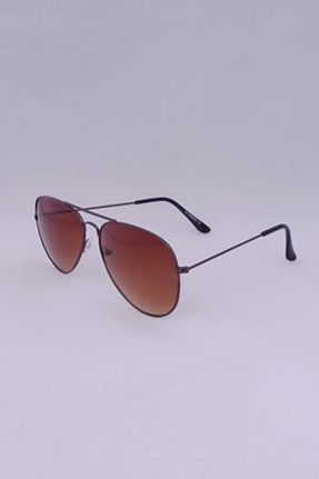 عینک آفتابی قهوه ای زنانه UV400 ModaLand - کد 133245577