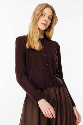 رویه حجاب قهوه ای زنانه رگولار Hooopstore - کد 870549361